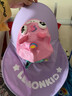 Lemonkid遮阳帽儿童防晒帽户外儿童太阳帽男女童夏季防紫外线沙滩帽渔夫帽 城堡紫独角兽【造型】 帽围56cm【建议6-10岁】 实拍图