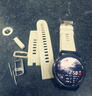 KMaxAI适用小米手表Color 1/2/运动版硅胶表带watch S4表链Sport/3代/Pro小清新手表带替换腕带 象牙白 实拍图