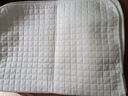 雅鹿A类纯棉枕套枕芯保护隔离层家用隔脏枕头套一对装 48*74cm白 实拍图