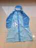 天堂伞天堂背囊式可爱卡通柔软无味儿童带书包位学生雨披男女儿童雨衣 蓝色 XXXXL（适合身高150以上） 实拍图