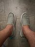 木林森（MULINSEN）【精选布鞋】大码懒人鞋一脚蹬老北京布鞋男款帆布鞋驾车休闲鞋 草绿(DP-2105) 44 实拍图
