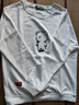 雅鹿卫衣男春季男士圆领宽松长袖T恤衣服春秋款大码中山即墨男装 白色 XL 【建议体重120-140斤】 实拍图