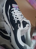 斯凯奇（Skechers）女鞋秋冬2025新款经典熊猫鞋轻便运动鞋休闲鞋厚底增高老爹鞋女 黑色/白色-BKW/女 38.5 /参考常规尺码39.5码左右 实拍图