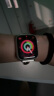 Apple/苹果 Watch Series 9 智能手表GPS款45毫米星光色铝金属表壳 星光色运动型表带M/L MR973CH/A 实拍图
