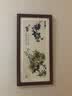 紫腾随轩梅兰竹菊挂画新中式四联壁画中国风四条屏客厅沙发背景墙画装饰画 图6 40*80cm*4CM（有机玻璃） 实拍图