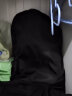 途尊 2021双肩包男士背包大容量旅行时尚潮流休闲电脑包高中初中大学生书包 黑色 实拍图