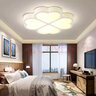 灵翔之光卧室灯吸顶灯无极遥控led灯具温馨简约现代薄家用房间灯2025新款 花瓣 直径55cm  32w三色 实拍图
