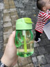 特百惠（Tupperware）600ml水杯晶彩MAX茶韵杯带茶隔大容量水壶学生运动办公茶杯 梦幻粉 600ml 实拍图