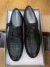 蜘蛛王男鞋2025秋季新款商务休闲鞋男士韩版真皮皮鞋男百搭潮流鞋子 黑色系带 41 实拍图