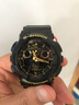 卡西欧（CASIO）手表男 g-shock自动背光迷彩风大表盘双显防水防震运动男表石英表 军事迷彩GA-100CF-1A9 实拍图