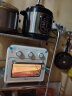 美的（Midea）家用多功能空气炸锅电烤箱一体机 高效脱脂/可视化/循环热风免翻面 15L浅杏色PT1510 实拍图