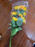 爱已装糖多头向日葵假花花束仿真花塑料花仿真植物摆件花瓶插花 3支 实拍图