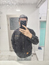 NASA GOOD官方男装潮牌牛仔外套男春秋款美式复古休闲夹克男士工装上衣服男 NA11黑色【常规款】 2XL （建议170-190斤） 实拍图