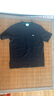 LACOSTE法国鳄鱼男女同款情侣宽松休闲圆领短袖T恤|TH2748 DNQ/黑色 L /180 实拍图