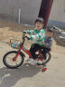 凤凰（Phoenix）儿童自行车宝宝脚踏车儿童折叠自行车3-8岁童车  中国红 18寸 实拍图