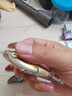 二次元 水面拖拉机路亚假饵浮水铅笔螺旋桨水面系路亚饵翘嘴鲈鱼淡海水通杀鱼饵拟饵 6g/7.5cm 透明棕 实拍图