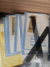 道林（DAOLEN） 活页本金属夹PP板透明80克米黄简约创意学生笔记本子草稿手账文具办公用品记事本 白色壳-横线纸60张  B5-26孔 实拍图