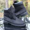 添柏岚（Timberland）官方踢不烂男鞋马丁靴户外黑色牛皮防水 19039W/黑色  正常脚型推荐小半码 41 实拍图