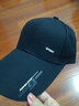 慕熙威尔棒球帽子男女加长帽檐防风韩版运动休闲潮户外运动春夏季钓鱼帽遮阳帽 黑色 可调节大小 实拍图
