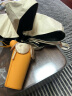 蕉下（beneunder）防紫外线晴雨伞五折口袋花苞黑胶防晒伞橘朵 晒单实拍图