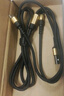 五浩一拖二双头华为Type-c6A充电线超级快充适用OPPO苹果1615ProMax小米vivo荣耀二合一车载数据线套装 普通版/1.2米【黑金】双type-c充电线 实拍图