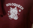 Halo Queen短袖T恤女夏款凉感小龙人印花T恤宽松大版显瘦上衣 H133T1568 实拍图