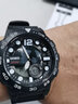 卡西欧（CASIO）男表  学生运动手表 多功能双显电子表 防水夜光石英表 夜光指针AEQ-100W-1A 实拍图