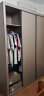 汇尚丰 ENF级衣柜实木推拉门定制一门到顶家用卧室柜子欧松板60cm深大衣 1.8米三门 2.2米高 晒单实拍图