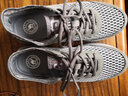 骆驼（CAMEL）男鞋 春夏户外休闲鞋舒适透气网面情侣运动休闲网鞋轻质 A922303150 灰/白男款 43 实拍图