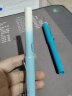 金豪（Jinhao） 金豪619小清新实色钢笔中小学生书写练字可换墨囊口径3.4笔尖0.38mm 天蓝 EF尖+5支黑色墨囊 实拍图