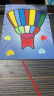 俞氏兴（YUSHIXING）沙画套装 儿童玩具 男女孩宝宝早教手工涂色制作DIY填色绘画工具 女孩款（12瓶彩沙+12张沙画） 实拍图