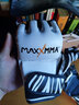 MaxxMMA半指斑马格斗手套健身器材搏击武术拳套手套训练用品成人男女拳击 斑马【拳峰加厚/抗打耐磨】 M 实拍图