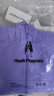 暇步士（Hush Puppies）暇步士童装男女童春季新款中大童撞色夹克外套 绛紫色 150cm 晒单实拍图