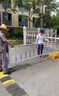 市政道路护栏马路人行道隔离防护栏铁艺栅栏特厚车场防撞市政护栏 0.6米高常规款/1米价格 实拍图