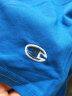 PHJ 韩版短袖t恤女夏季新款圆领绣花半袖体恤中年女士宽松打底上衣 蓝色 XL（135-150斤） 实拍图