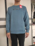特步（XTEP）【国潮】特步塑型科技丨卫衣男新休闲T恤977129920204 星舰灰 XL 晒单实拍图