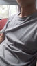 森马[纯棉]T恤男夏简约通勤休闲短袖上衣纯色圆领t恤109924100101 实拍图