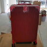 ELLE法国24英寸红色结婚陪嫁婚箱行李箱TSA密码拉杆箱女士旅行箱 晒单实拍图