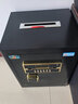 虎牌投币式保险柜办公家用保管柜酒店超市收银保管箱 50cm-顶投币 尊贵黑 密码款 实拍图