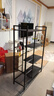 京旭厨房用具置物架落地多功能小推车微波炉烤箱收纳架多层果蔬储物架 五层90长【4网+4板】加大加厚 实拍图