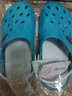 回力 Warrior 凉拖休闲情侣款拖鞋透气户外百搭包头沙滩鞋透气轻便洞洞鞋 049 宝蓝 38 实拍图