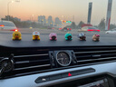车载车内饰品汽车摆件中控台显示屏可爱布朗熊解压公仔屏幕装饰品 大号布朗可妮+A款套装8小只 实拍图