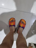 匹克态极拖鞋联名款男太极拖鞋情侣鞋透气轻质沙滩凉鞋运动拖鞋 奶玉色-食铁兽Q版（男女款） 41 实拍图