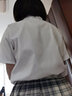 圣洛锋 原创JK制服百褶裙女银线格裙套装全套少女学生日系学院风 深海精灵（42CM短袖套装） M 腰围（64-68） 实拍图