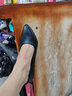 Thinkwell真皮单鞋女细跟高跟鞋女尖头黑色工作鞋女职业鞋软底舒适久站不累 真皮细跟 5cm D4128-5 37 实拍图