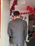 杉杉西服套装男士四季修身职业正装西装商务伴郎新郎服结婚礼服男装 实拍图