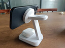 Masentek T61无线充 适用苹果手机apple iwatch手表耳机 Magsafe磁吸三合一无线充电器支架多功能一体快充 实拍图