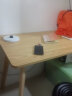 爱美舍（Aimeishe）书桌实木电脑桌现代简约简易写字职员桌办公桌椅 原木色单桌（无椅子） 120*60*75 实拍图
