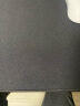 CHERRY樱桃 超大鼠标垫 办公桌垫 键盘垫 游戏鼠标垫 高密纤维顺滑鼠标垫 黑色细面 900*350*4mm 实拍图