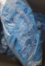 艾博瑞（Aberry）一次性帽子无纺布头套蓝色头罩条形帽防尘防污工作厨房防油烟 标准19寸无纺布帽子蓝色（100只） 实拍图